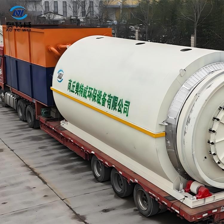 Batch‑pyrolysis‑plant‑loaded‑truck Batch‑pyrolysis‑plant‑loaded‑truck