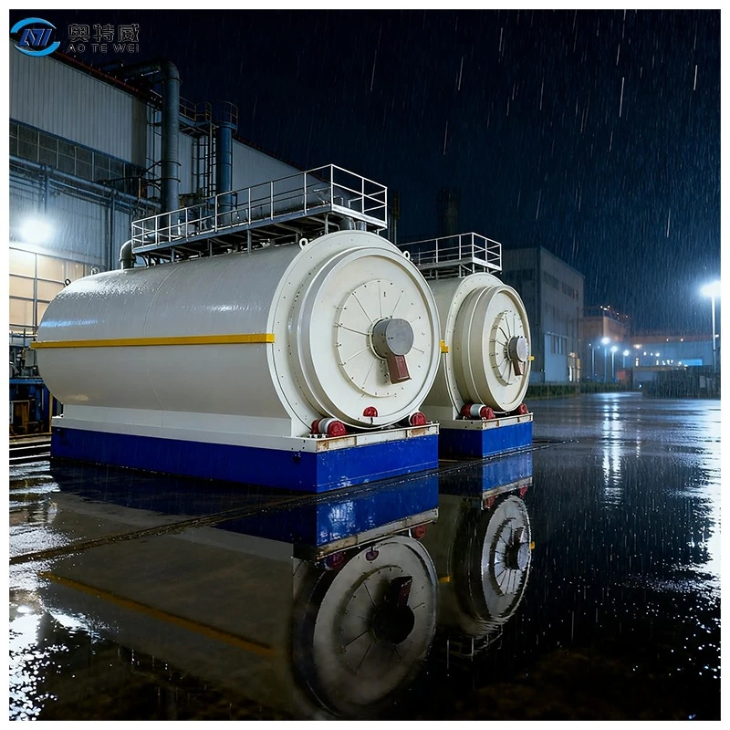 Oil‑shale‑pyrolysis‑system‑night‑shoot Oil‑shale‑pyrolysis‑system‑night‑shoot