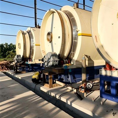 Batch Tyre Pyrolysis Plant