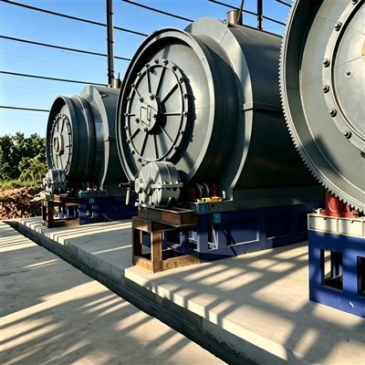 Small Scale Tyre Recycling Plant