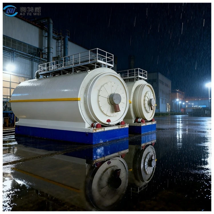 Complete‑Waste‑Tyre‑Pyrolysis‑Plant‑Night‑Scene Complete‑Waste‑Tyre‑Pyrolysis‑Plant‑Night‑Scene